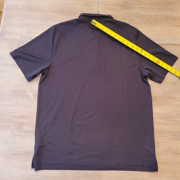 Travis Mathew BMW Performance Driving School Polo Shirt Blue Size Large - Picture 9 of 10